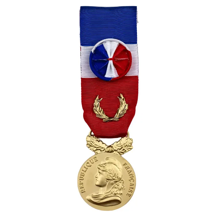 valeur médaille du travail grand or