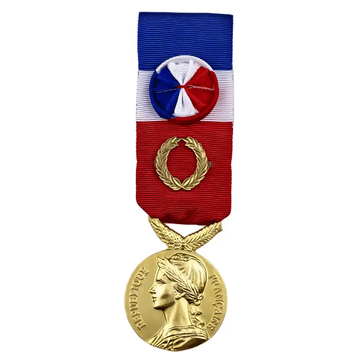 médaille du travail grand or
